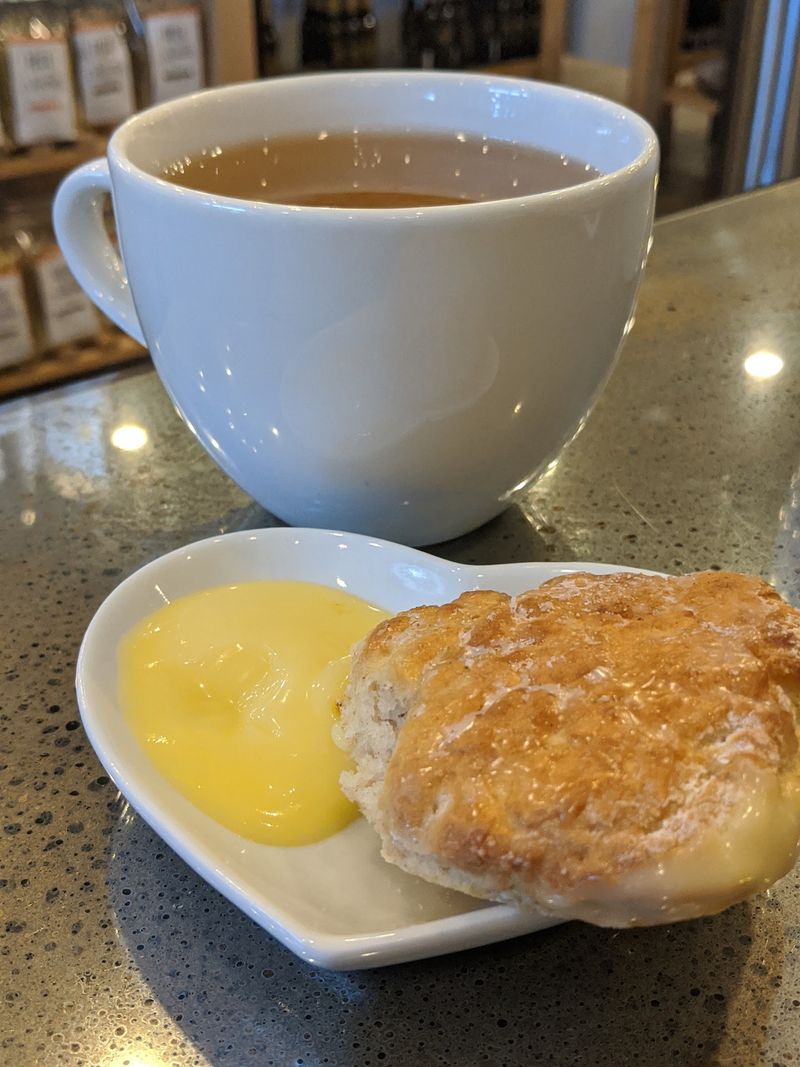 Scones With Lemon Curd, the Star Attraction