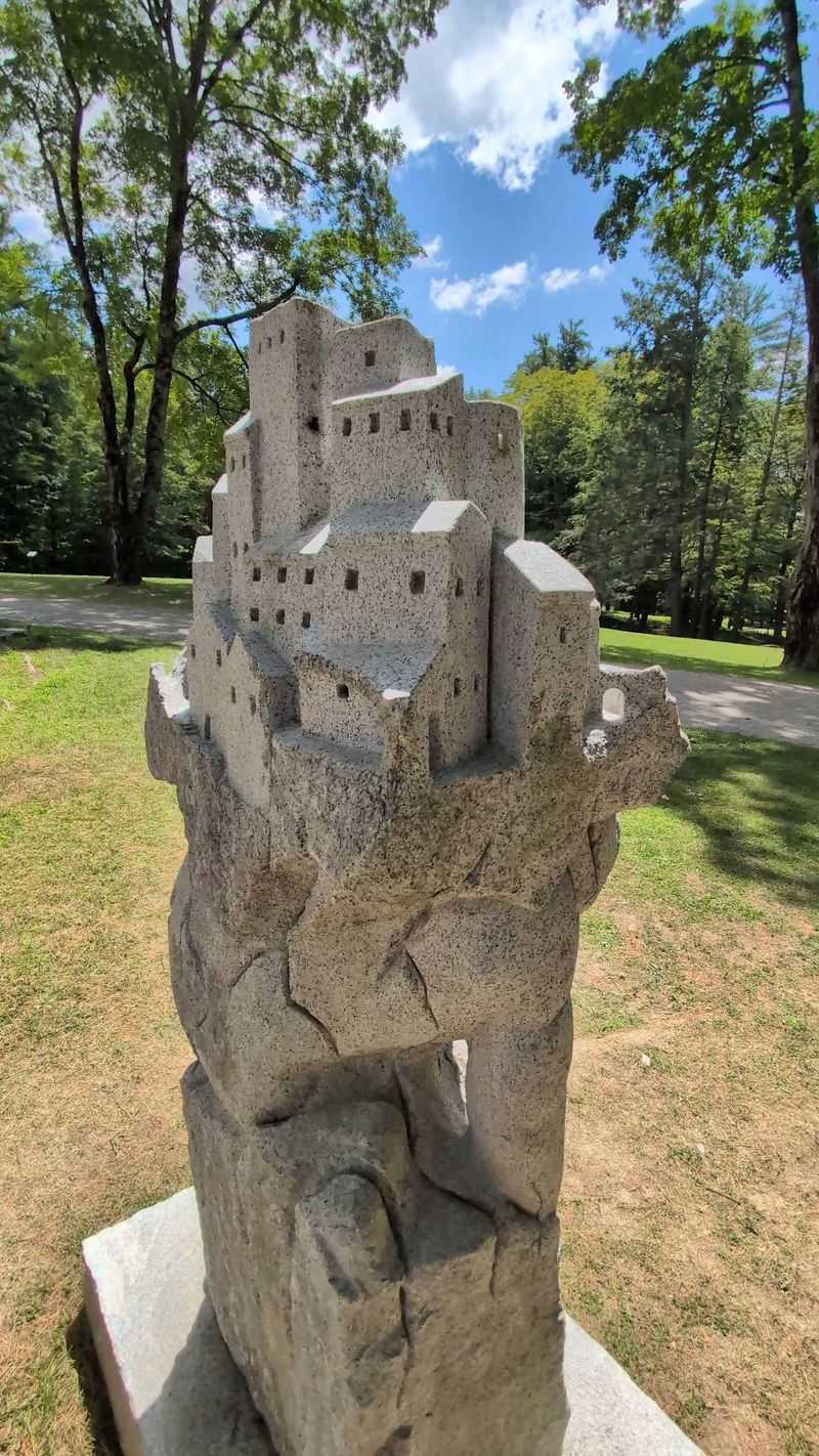 Sculptures Hiding Along the Trails