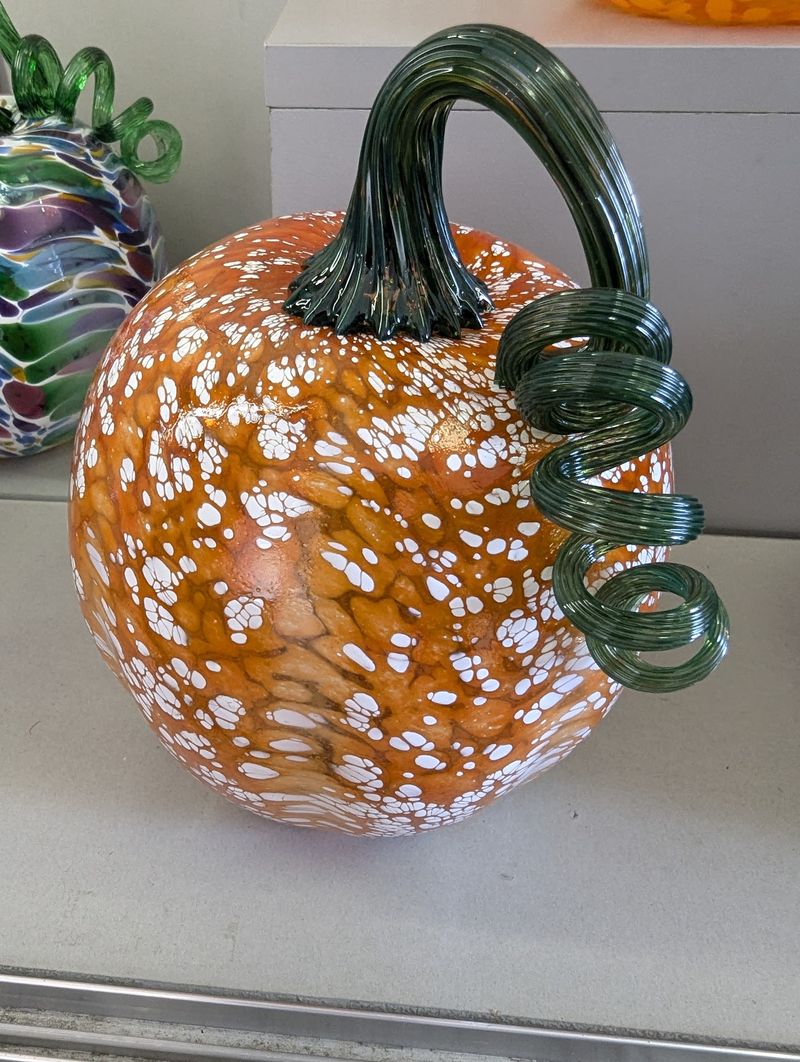Seasonal Glass Pumpkins