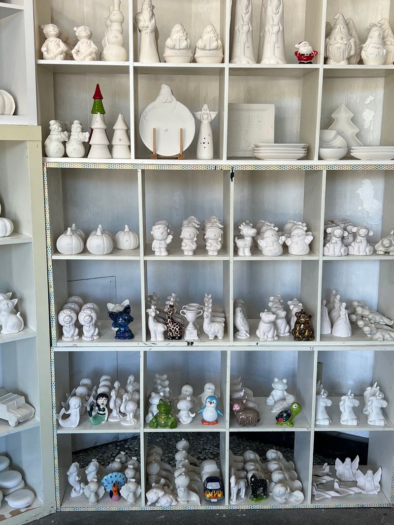 Shelves Full of Blank Possibilities
