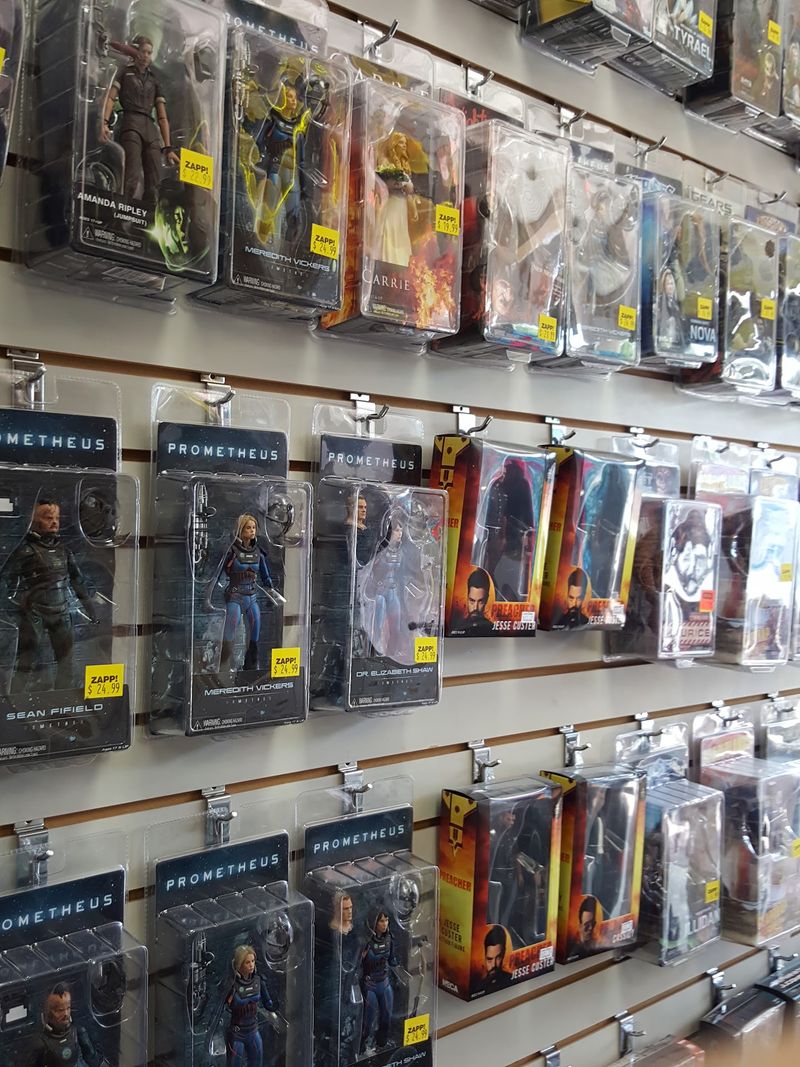 Shelves Of Figures That Stop First-Timers In Their Tracks
