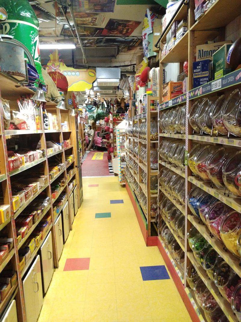 Shelves Stacked With Candy From Every Decade Shelves Stacked With Candy From Every Decade