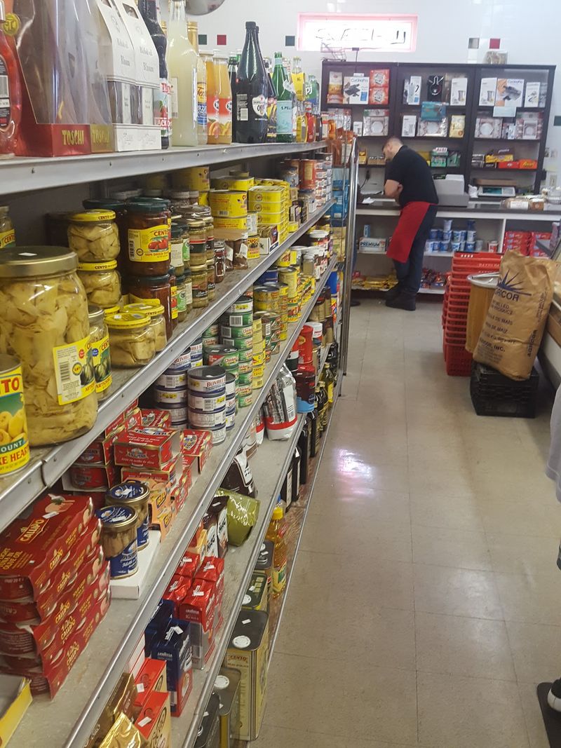 Shelves Stocked Like an Italian Pantry Shelves Stocked Like an Italian Pantry