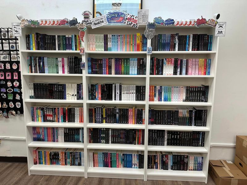Shelves Stocked With New, Used, and Local Reads Shelves Stocked With New, Used, and Local Reads