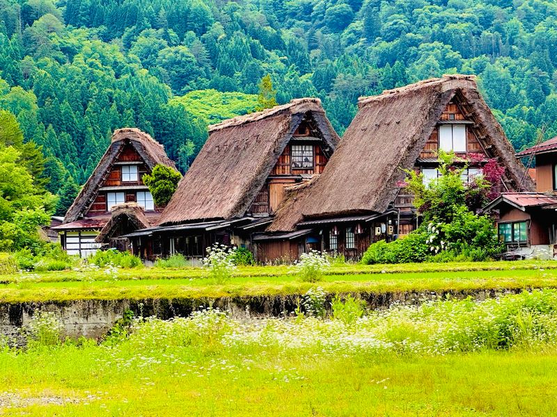 Shirakawa-go and Gokayama, Gifu and Toyama Prefectures, Japan Shirakawa-go and Gokayama, Gifu and Toyama Prefectures, Japan
