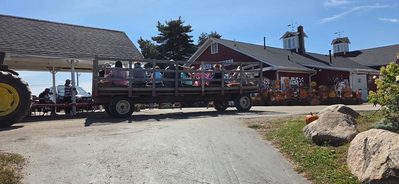 Short Trees and a Wagon Ride to the Apples Short Trees and a Wagon Ride to the Apples