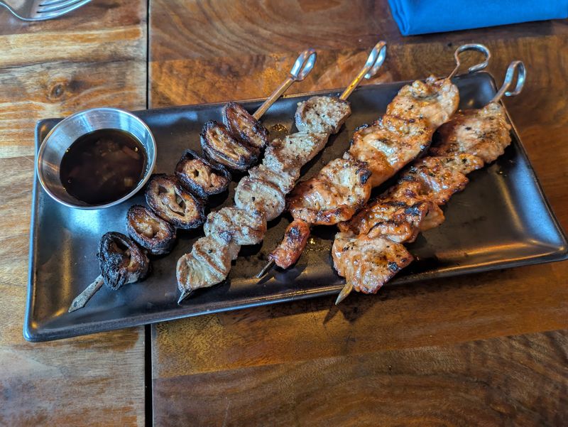 Skewers, Sisig, and Shareable Plates Skewers, Sisig, and Shareable Plates