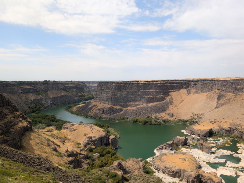 Snake River, Twin Falls, Idaho Snake River, Twin Falls, Idaho