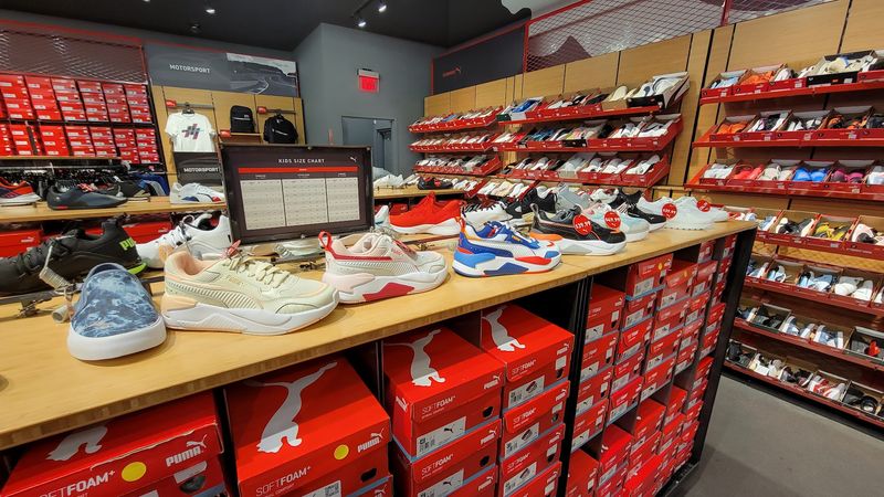 Sneaker Row Worth the Laps