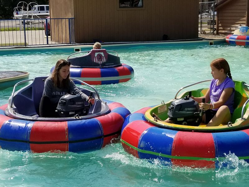 Splashy Showdowns in the Bumper Boats Splashy Showdowns in the Bumper Boats