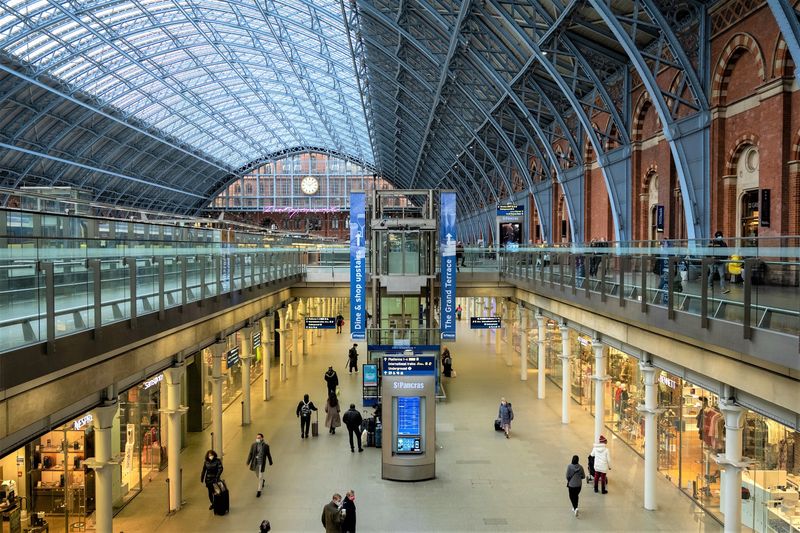 St Pancras International - London, England St Pancras International - London, England