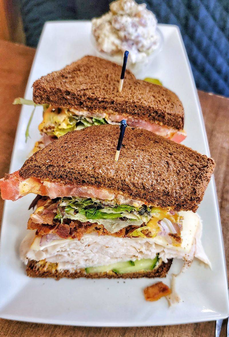 Stacked Sandwiches and Sunday Brunch
