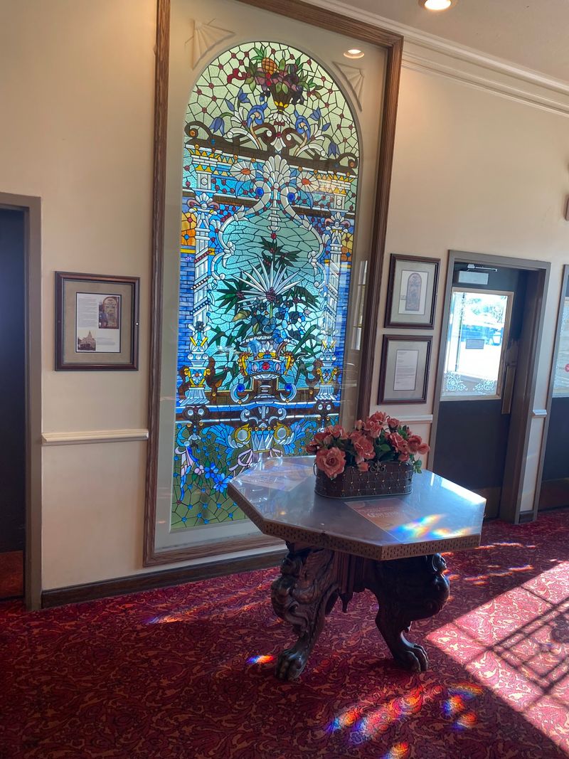 Stained Glass and Grand Dining Rooms