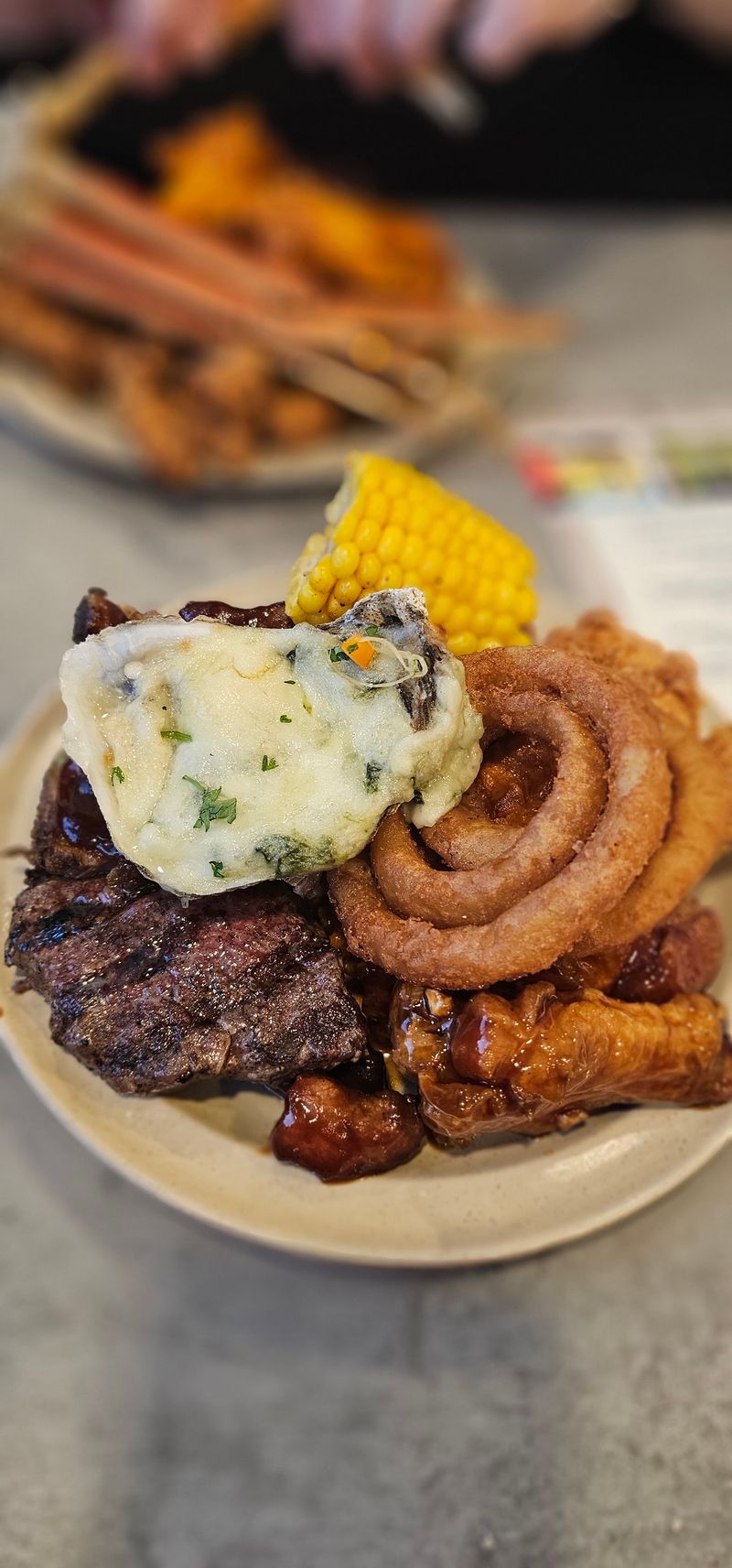 Steak, Sides, and Choices for Landlubbers