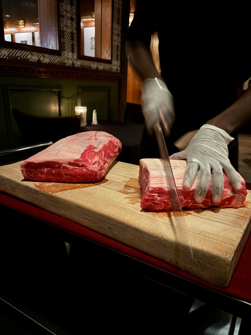 Steaks Cut Right at Your Table