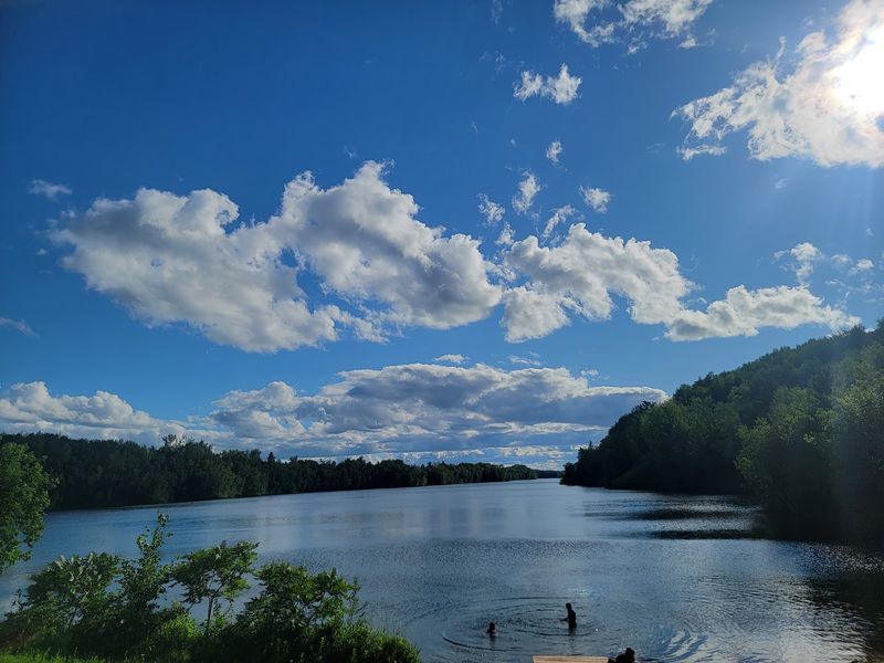 Stocked Trout and Lively Bass Fishing