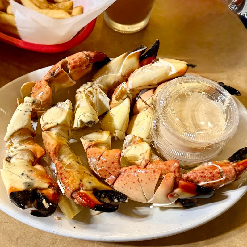 Stone Crab Claws, Cracked and Served Cold