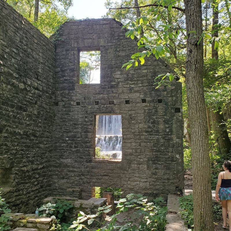 Stone Windows Frame the Falls Stone Windows Frame the Falls