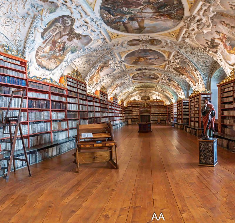 Strahov Library, Prague, Czech Republic
