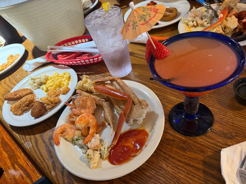 Stuffed Crab and a Parade of Shrimp
