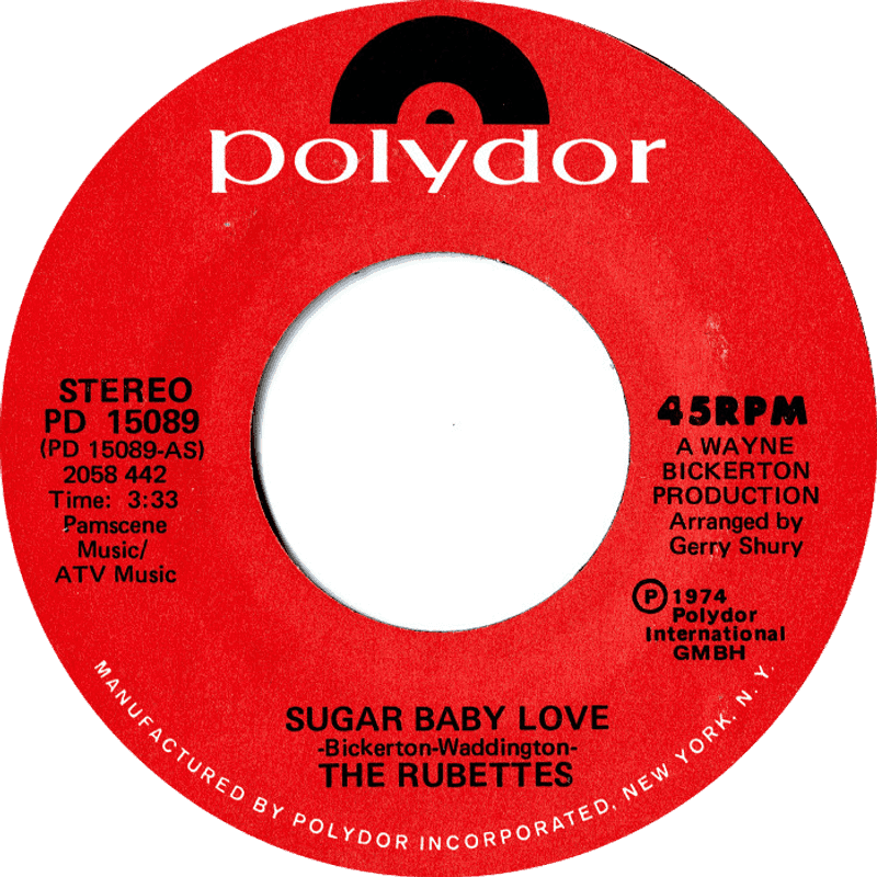 Sugar Baby Love by The Rubettes Sugar Baby Love by The Rubettes