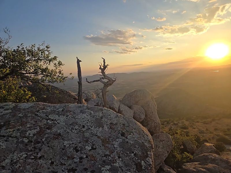 Sunrise and Sunset From the Top Sunrise and Sunset From the Top