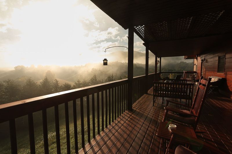 Sunrise from a Private Balcony Sunrise from a Private Balcony