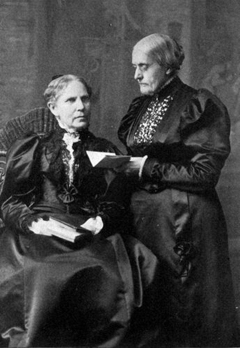 Susan B. Anthony and Mary Stafford Anthony Susan B. Anthony and Mary Stafford Anthony