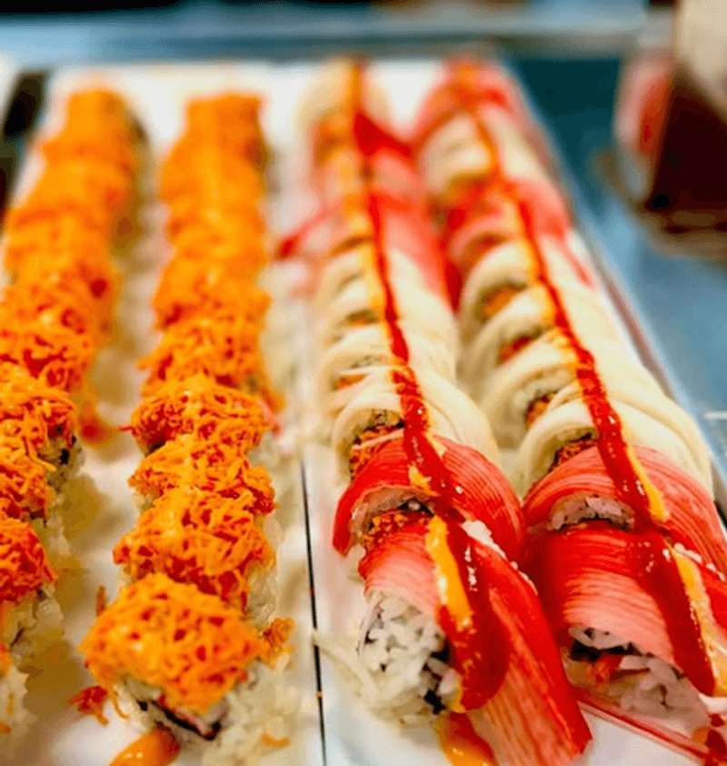 Sushi, Fried Fish, and the Hot Line Sushi, Fried Fish, and the Hot Line