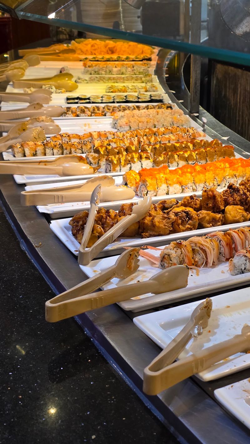 Sushi Rolls by the Row Sushi Rolls by the Row