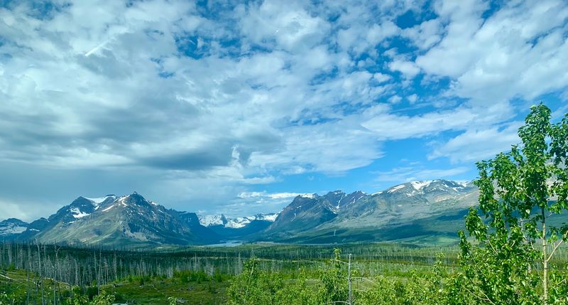 Taking an Alpine Road Trip Through Glacier National Park, Montana, West Glacier and St. Mary, Montana