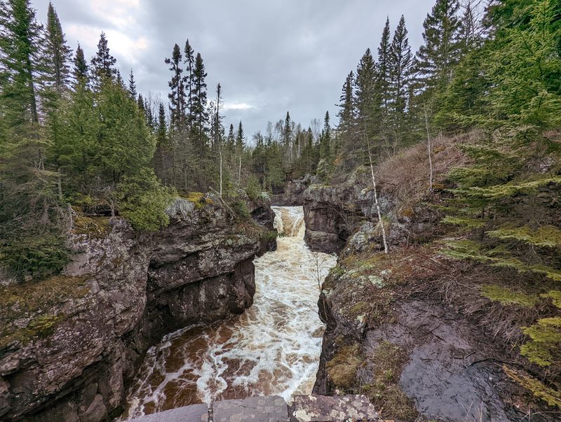 Temperance River Falls, Schroeder, MN Temperance River Falls, Schroeder, MN