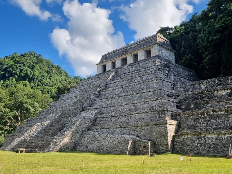 Temple of the Inscriptions, Palenque, Chiapas, Mexico