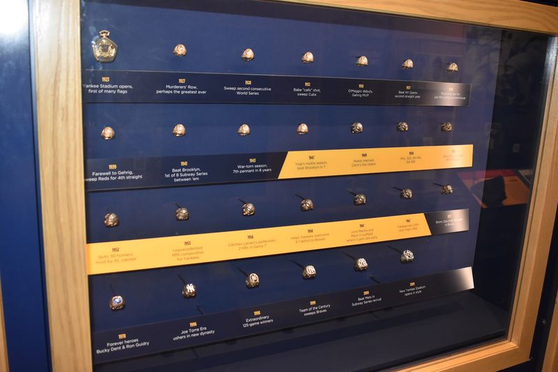 Ten World Series Rings in a Single Glance