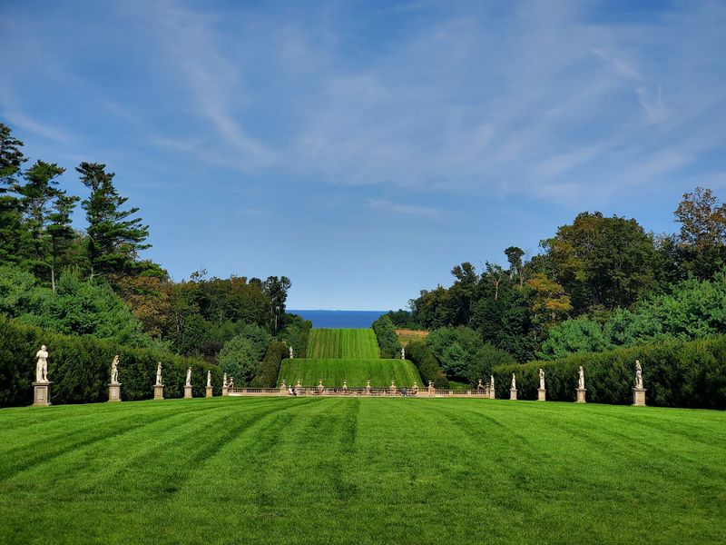That Grassy Runway Rolling Straight Toward The Sea