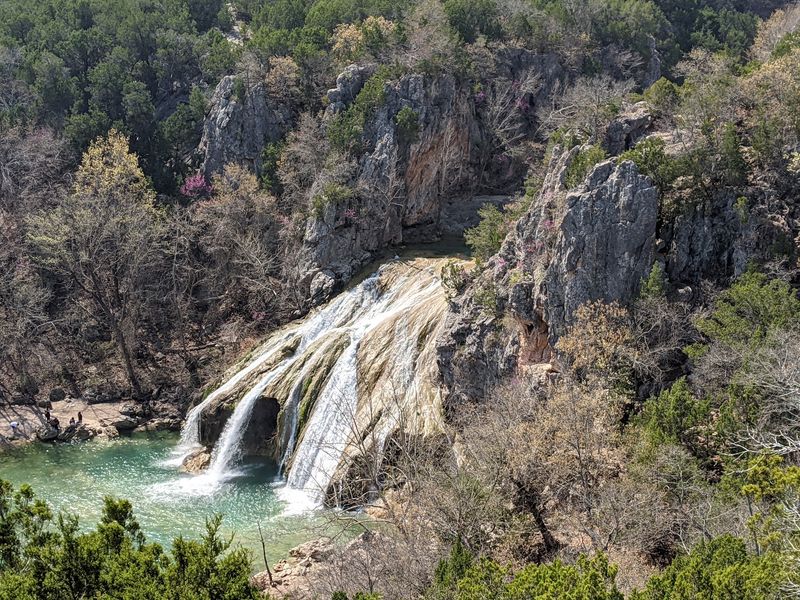 The 77-Foot Waterfall Itself The 77-Foot Waterfall Itself