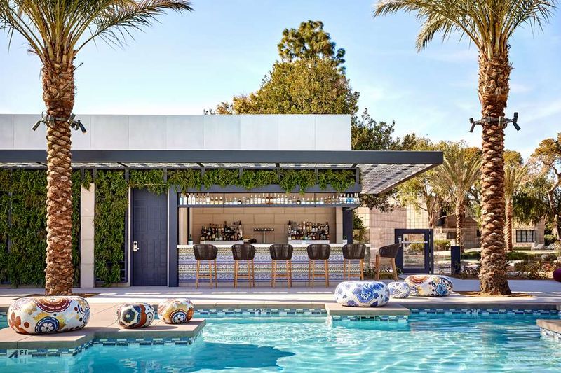 The Adults-Only Pool and Its Swim-Up Bar