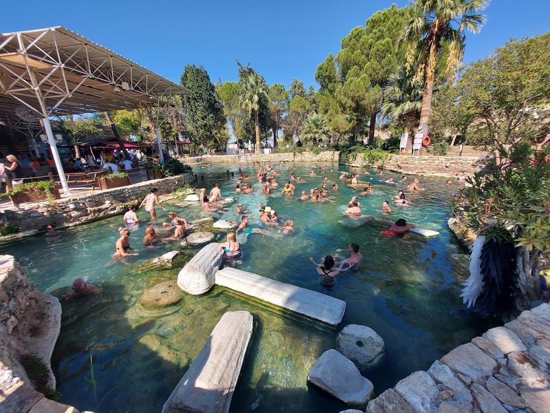 The Antique Pool and Its Sunken Columns