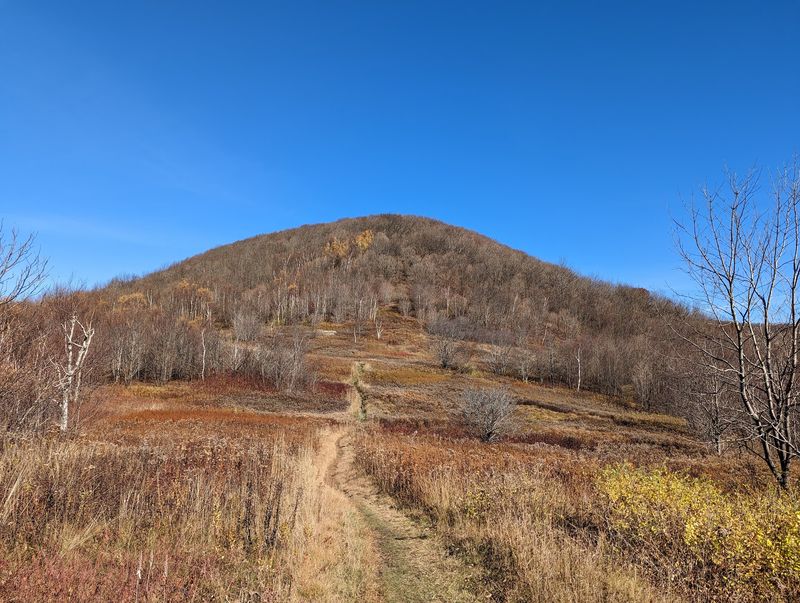 The Appalachian Trail Passes Right Over the Summit The Appalachian Trail Passes Right Over the Summit