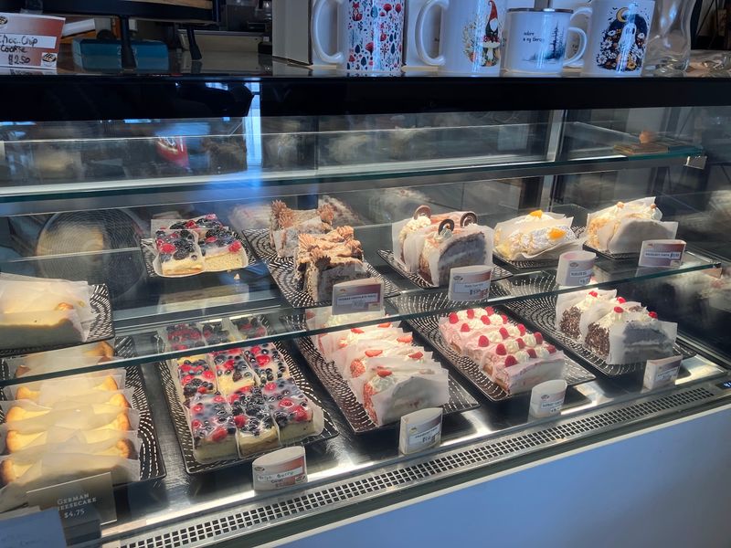 The Bakery Case and Its Famous Cakes