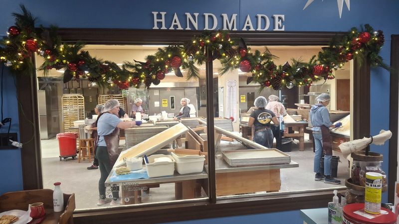 The Big Window Over the Rolling Tables