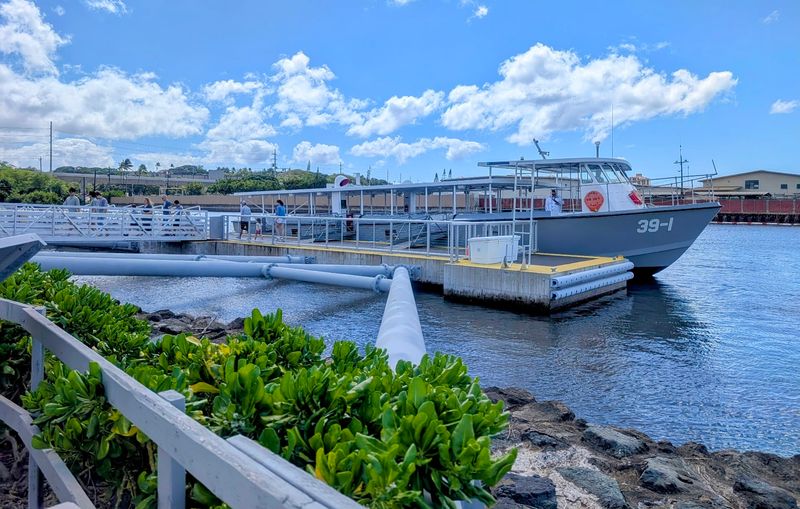 The Boat Ride Across the Harbor