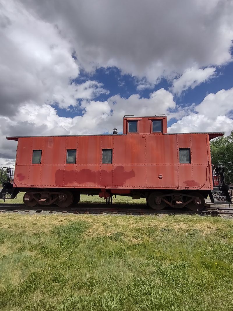 The Caboose and Its Volunteer Storyteller