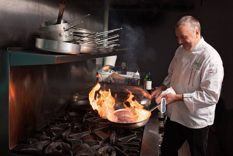 The Chef Behind the Menu and a Brush With Food TV Fame