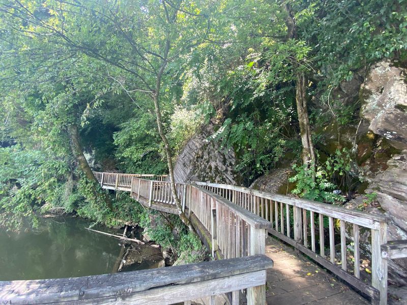 The Cliffside River Boardwalk