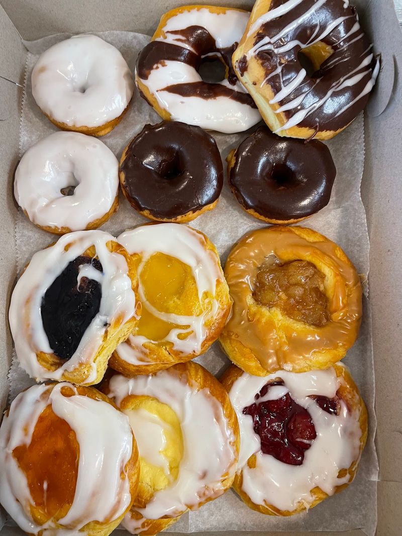 The Donut Case Everyone Crowds Around
