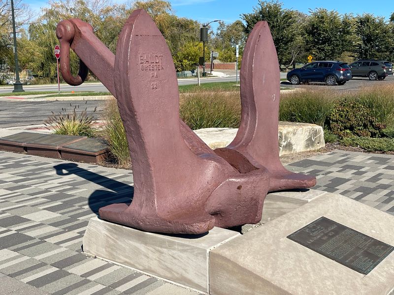 The Edmund Fitzgerald Anchor Outside the Doors
