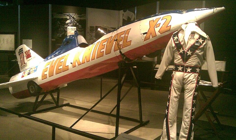 The Evel Knievel Rocket Jump That Became a Paid Television Event, 1974