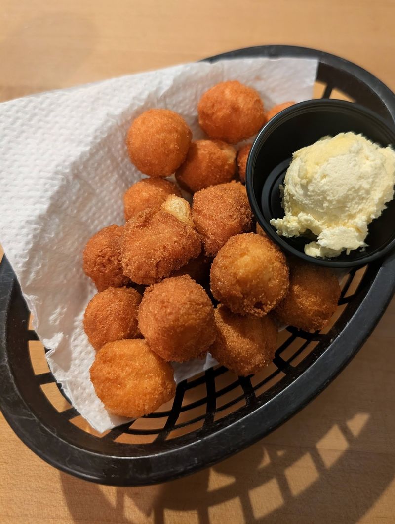The Famous Basket of Hush Puppies The Famous Basket of Hush Puppies