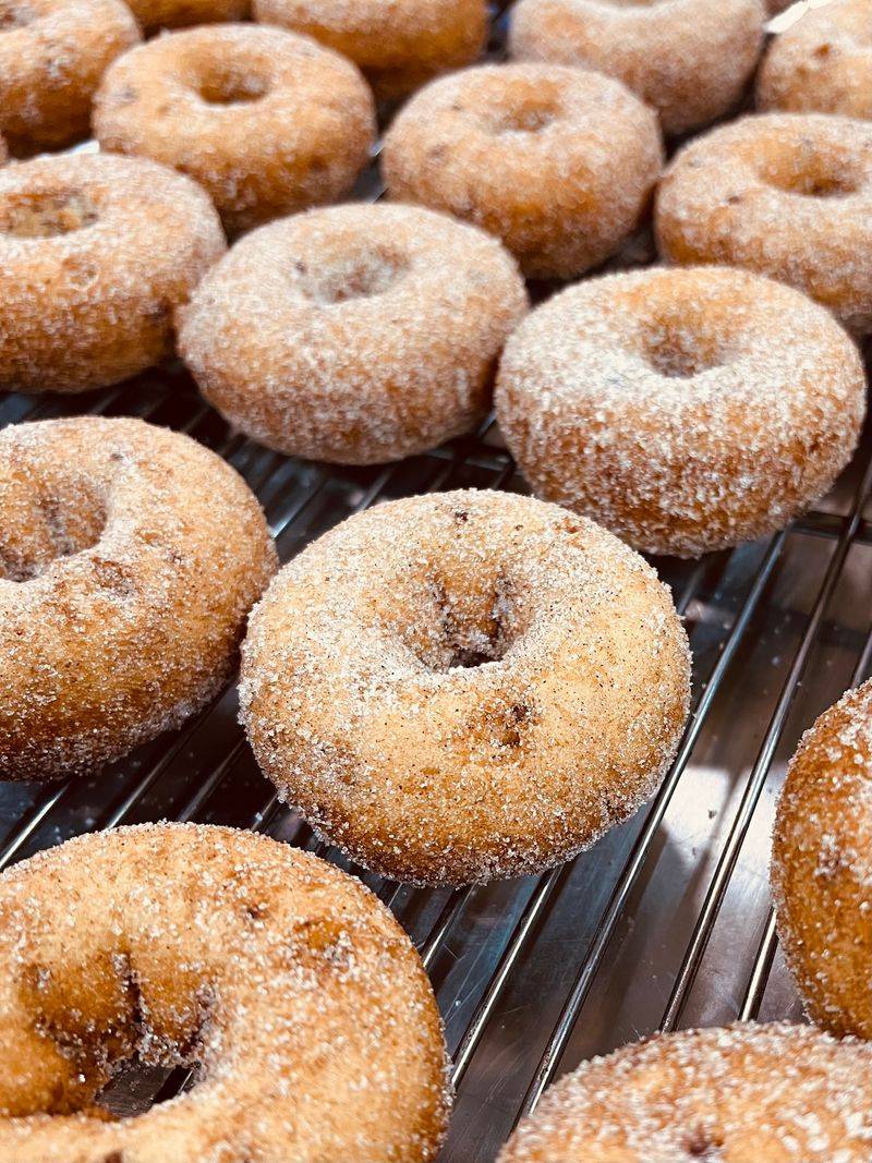 The Famous Cinnamon Sugar Doughnuts The Famous Cinnamon Sugar Doughnuts